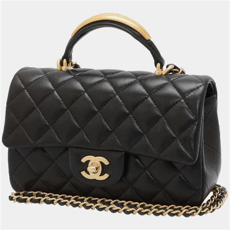 chanel top handle bag|25cm chanel flap bag.